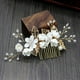 thumbnail image 4 of Set Peineta Blanco 4 Piezas De Peine De Pelo De Moda Hecho A Mano Para Boda Jormftte WRLF-373-6, 4 of 7