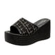 thumbnail image 1 of Amzcrzy Zapatos de mujer,Zapatos de mujer,Zapatillas de mujer, Sandalias de playa con suela gruesa y tacón alto de lentejuelas para mujer Sandalias Mujer Zapatillas De Casa, 1 of 6