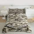 thumbnail image 2 of Homewish Camouflage Plane Bedding Comforter Set 2pcs for Female Men Adults,Transportation Theme Twin Comforter Sets Microfiber,Abstract Camo Breathable Bedding Set,Luxury Bedroom Decor,Reversible, 2 of 8