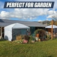 thumbnail image 6 of Sunshade Sidewall with Mesh Window for 10x10   Canopy - Navy with Silver Coating, 6 of 8
