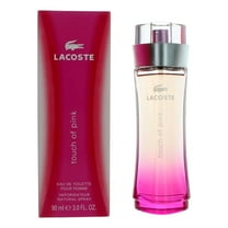 Lacoste Touch of Pink Eau De Toilette 3oz