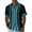 AJ15-Black, variant on Cuban Guayabera Shirts for Men Short Sleeve Casual Button Down Shirt Band Collar Beach Camp Striped Mexican Shirt Light Gray XL