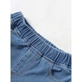 thumbnail image 6 of 5T Baby Boys Clothes 5T Boys 2PCS Summer Outfits Set Toddler Boys Short Sleeve Polo Shirt Top Denim Shorts Set Green, 6 of 7