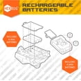 thumbnail image 5 of Hexbug Rivals Blacksmith vs. Bite Force Battle Strategy Kit, 5 of 7