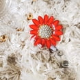 thumbnail image 1 of 1x Girasol Retráctil de Cadena Carrete Tarjeta de Identificación Rojo Hugo, 1 of 7