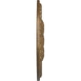 thumbnail image 4 of Ekena Millwork 27 7/8"OD x 3 7/8"ID x 2 1/2"P Tomango Egg & Dart Ceiling Medallion (Fits Canopies up to 6 3/4"), Hand-Painted Rubbed Bronze, 4 of 6