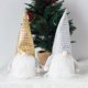 thumbnail image 3 of Silver Tomte de gnomo sueco hecho a mano para adornos de muñecas con barba, sombrero largo, Navidad El, 3 of 5