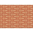 thumbnail image 1 of Ahgly Company Machine Washable Indoor Rectangle Transitional Orange Area Rugs, 7' x 9', 1 of 1