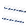 thumbnail image 1 of Conjunto de resiste de pelícu de .7K 2W -55 degree + 155 degree C 1 Tolera 50mm Macarena Resistor de película de metal, 1 of 8