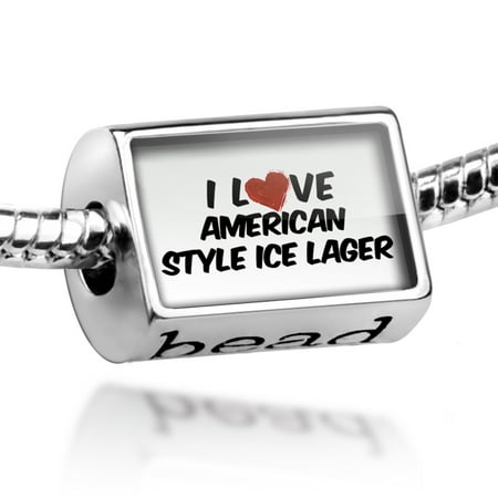 Bead I Love American Style Ice Lager Beer Charm Fits All European