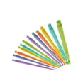 thumbnail image 1 of CNKOO 12Pcs Candy Color ABS Crochet Needle Woolen Knitting Tools Colorful Weaving Supplies for Practice Professional Craft, 1 of 8