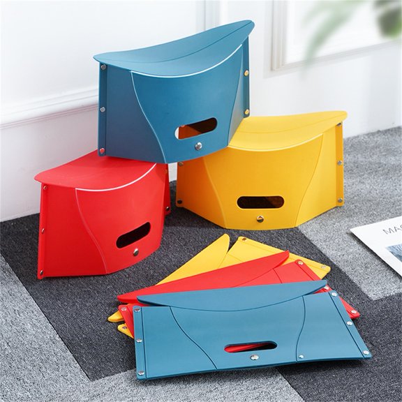 Joernso Storage Stool Convenient Easy to Carry Retractable Lightweight Multi-purpose Camping Stool for Outdoor