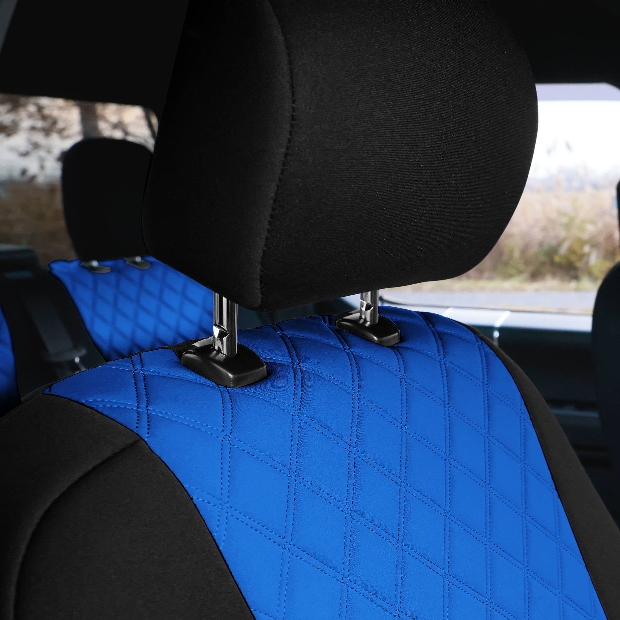 FH Group Custom Fit Neoprene Car Seat Cover for 2021-2023 ford F