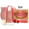 thumbnail image 5 of Julystar Fruity Juice Lip Gloss Oil, Hydrating Smoothing Lip Treatment, Creates Plump Glossy Mirror Shine, Long-Lasting Dewy Moist Lip Tint for Everyday Makeup, 5 of 10