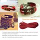 thumbnail image 5 of Cordón de gamuza sintética Billuyoard accesorios para hacer joyas Vino rojo, 5 of 6