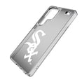 thumbnail image 2 of Chicago White Sox Linen Logo Galaxy Clear Case, 2 of 6