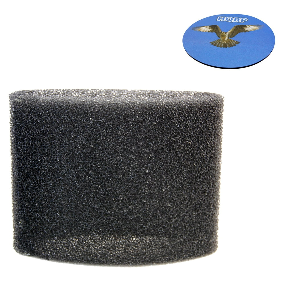 HQRP Foam Filter Sleeve for ShopVac 2010, 2010A, 2015, 2015A, 2E150