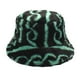 thumbnail image 1 of Qarigey Sombrero de pescador para hombre y mujer, gorro a la moda a rayas, ropa para la cabeza, gorro de fotografía portátil, gorro cálido para Sombreros Verde Qarigey AP013121-04, 1 of 6