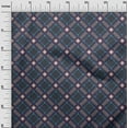 thumbnail image 2 of oneOone Viscose Jersey Fabric Tartan Check Decor Fabric Printed BTY 60 Inch Wide, 2 of 5
