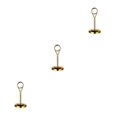 thumbnail image 3 of Redempat Stainless Table Number Holder Sign Holder Photo Stand for Hotel en Gold 10cm 3Set, 3 of 6