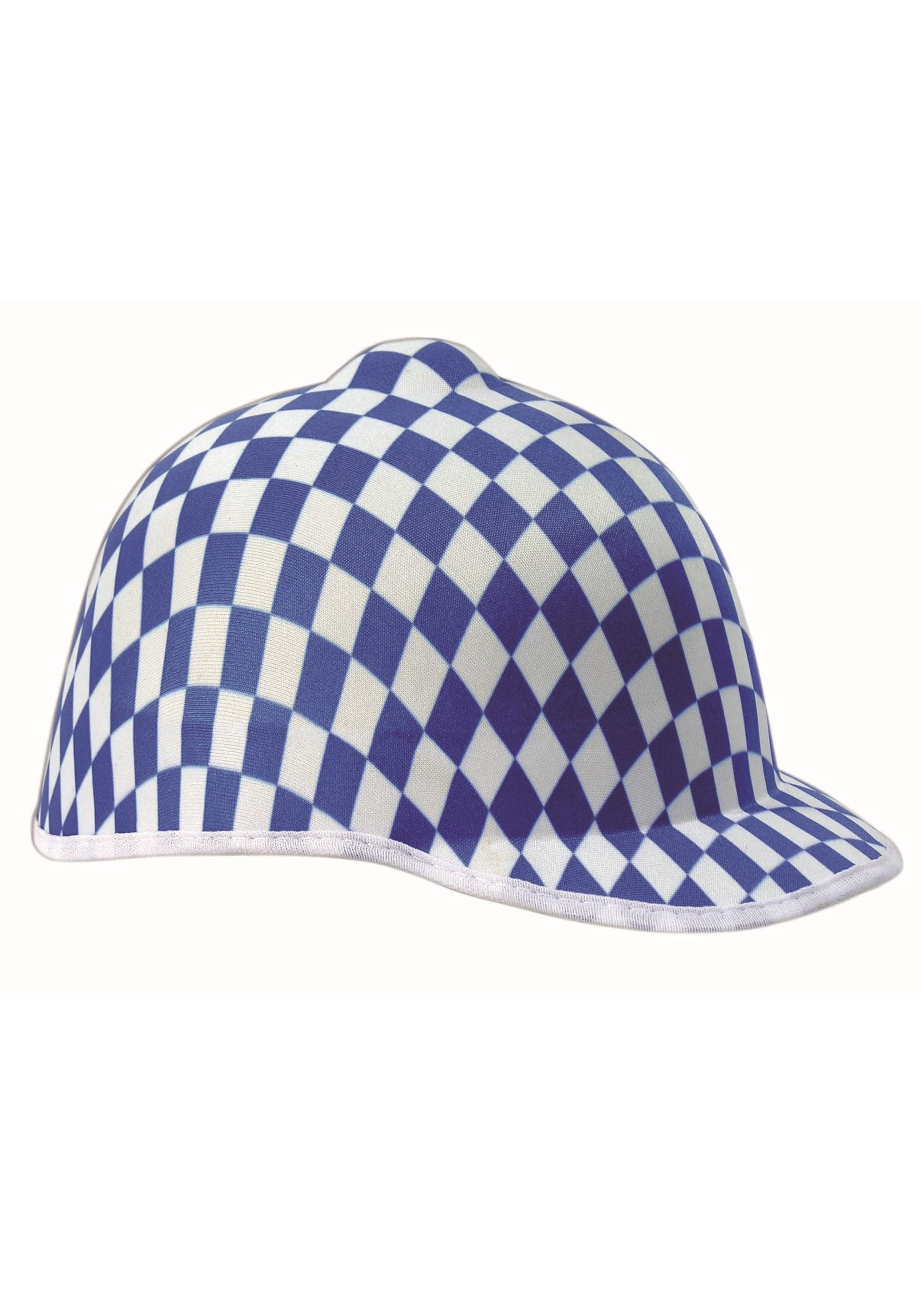 checkered hat