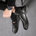thumbnail image 4 of Zapatos de hombre Otoño Zapatos casuales de caña alta para hombre Estilo coreano de moda Personalizado de moda, 4 of 5