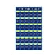 thumbnail image 4 of Organizador numerado para teléfono móvil en el aula, ideal para armario, dormitorio o residencia estudiantil. 36 bolsillos 67x96cm, 4 of 9