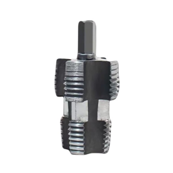 Versatile 3/4" PVC Pipe Tap for Machining Threads Electric Drill Compatible Water Pipe Internal Thread Maker Opener
