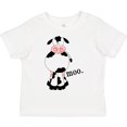 thumbnail image 3 of Inktastic Cow-moo. Boys or Girls Toddler T-Shirt, 3 of 5