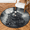 Multicolour 3, variant on CURLYOOT Round Rug 3ft Black Steam Train Area Rug, Washable Circle Mat Non Slip Floor Carpet Mat, Soft Indoor Rugs for Entryway Living Room Dining Room Bedroom