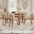 thumbnail image 3 of Boho Runner Rug x ft Carpet Runner Modern Hallway Runner Machine Washable Runner Rugs for Hallway Non Slip Beside Bed Bedroom Kitchen Entrance Grey Floor Rug Runner, 3 of 7