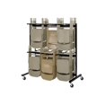 thumbnail image 1 of Safco Two-Tier - Chariot - Acier Pulvérisé - Noir, 1 of 7