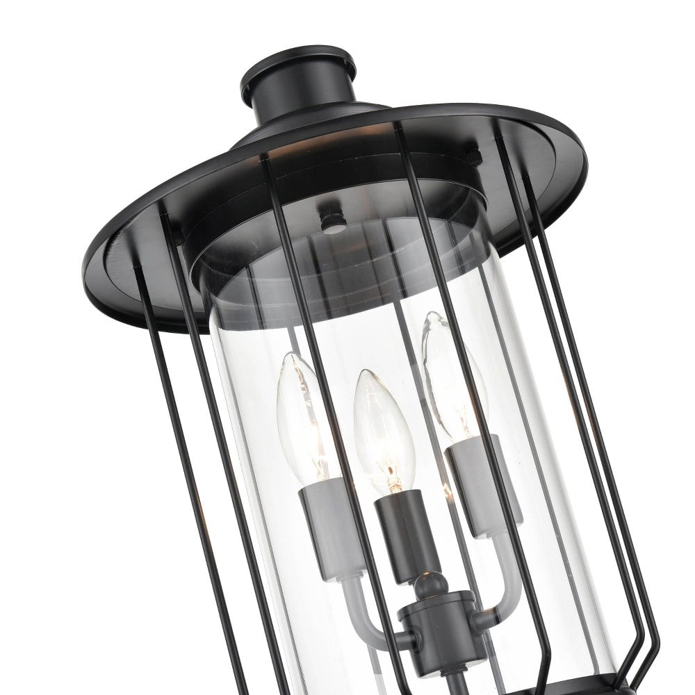 Millennium Lighting 2699 Belvoir 3 Light 17" Tall Outdoor Single Head Post Light - Bronze