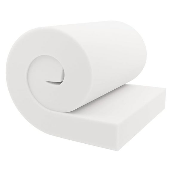 Upholstery Foam Cushion 6x24x96", 43ILD Firm, USA Made - Furniture, Boat & Car Cushion Replacement