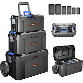 Husky 22 in. Connect Rolling System Tool Box Storage Organizer