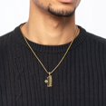 thumbnail image 6 of 14K Solid Yellow Gold Best Grandpa Necklace Chain Pendant Charm, 6 of 8