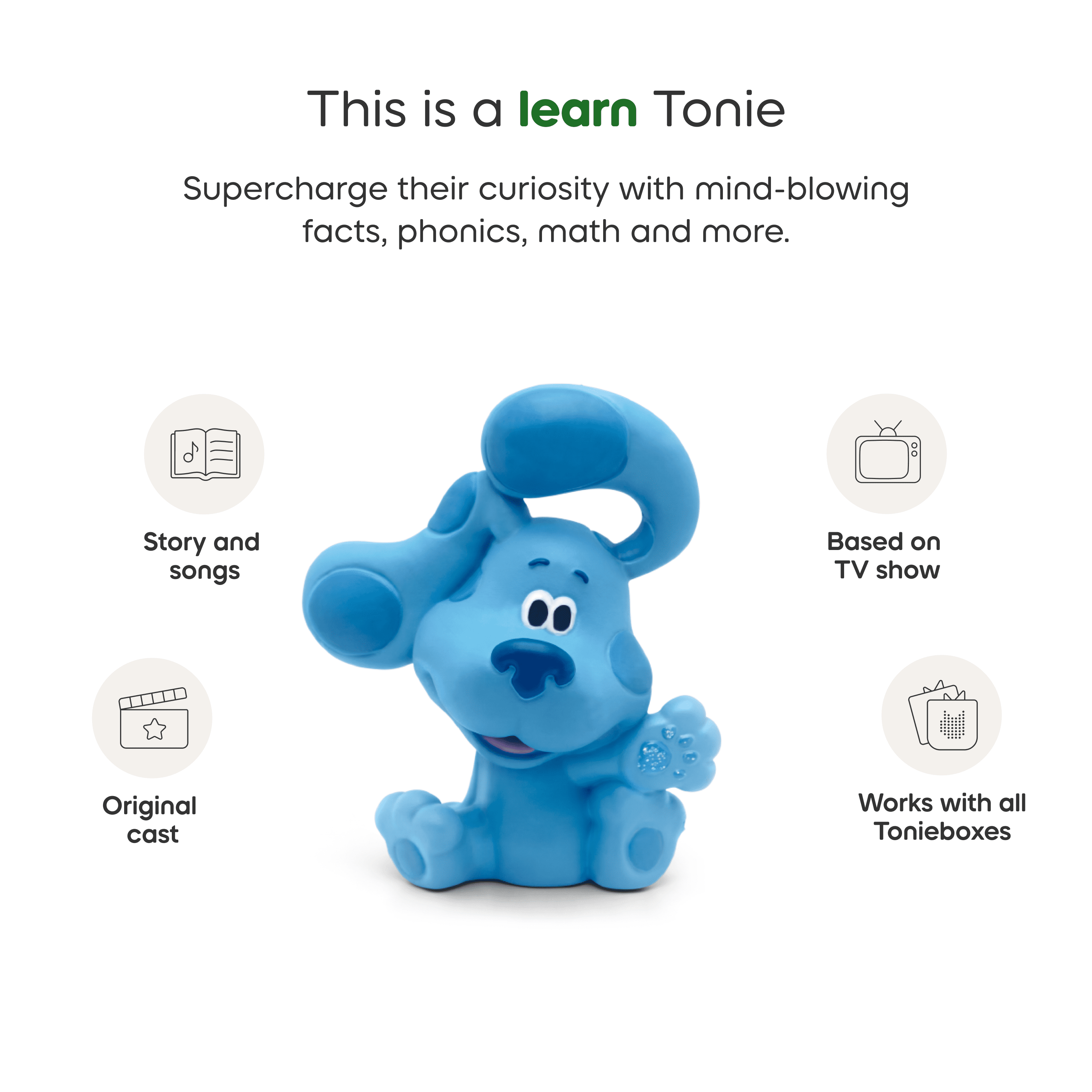 tonies Blues Clues and You Audio Play Figurine