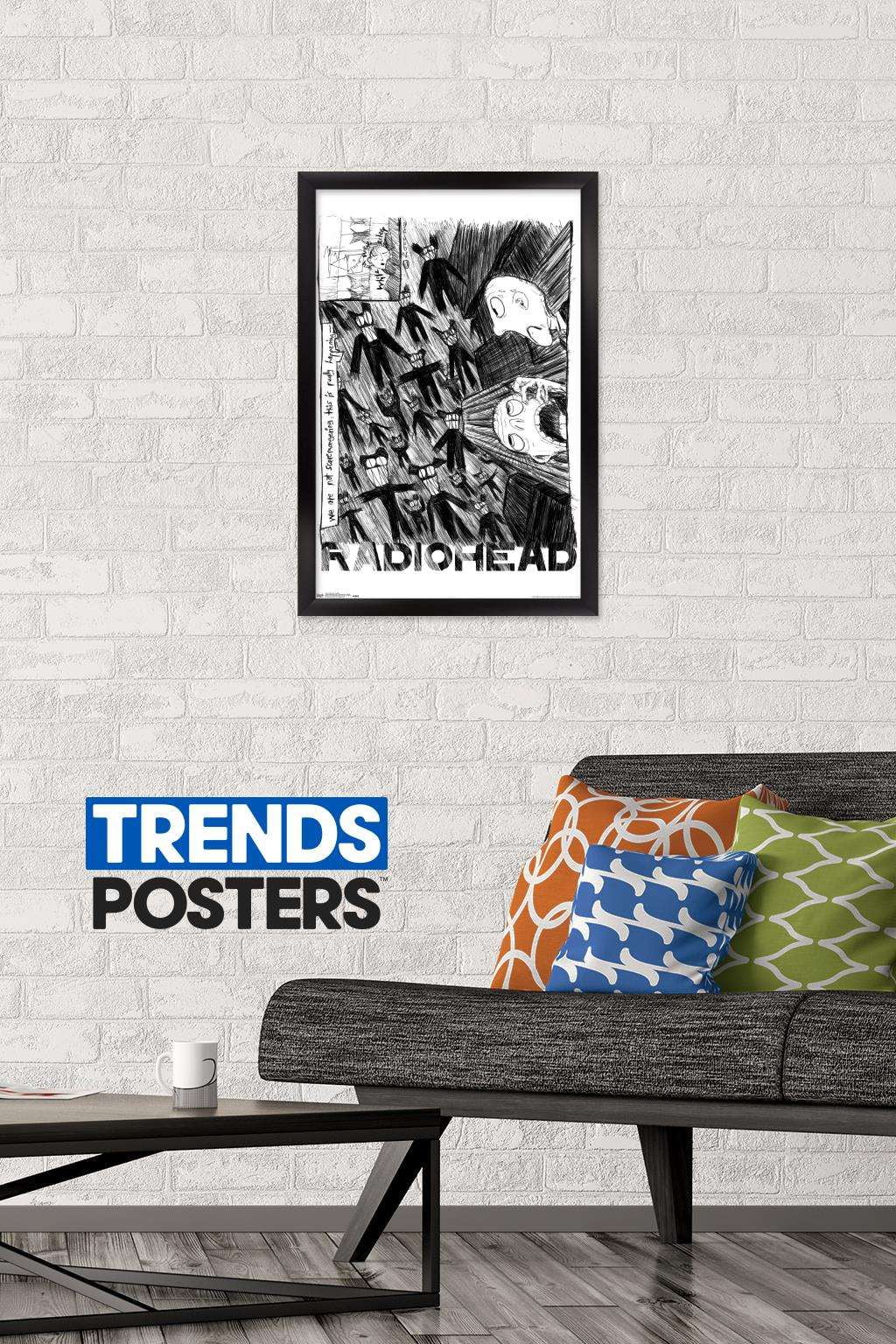 Radiohead - Scribble Wall Poster, 14.725