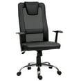 thumbnail image 1 of Vinsetto Ergonomic Office Chair, Mesh Desk Chair w/ Headrest, Black, 1 of 10