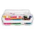 thumbnail image 4 of Deflector organizador de caddie apilable con contenedores en forma de S, M y L, 4 of 9