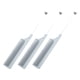 thumbnail image 2 of Peines para el cabello Salvador con cuentas 3 piezas Gris, 2 of 9