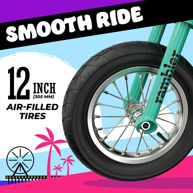 Razor Rambler 12 Seated Electric Scooter- Mint, up to 14 mph, 12