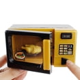 thumbnail image 3 of Electronic Microwave Pretend Play Toys Kitchen Cooking Small Appliance, 3 of 6