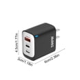 thumbnail image 4 of Nsxcdh Charging Head Americans Standard Charging Head 1U+2C Multi Port USB Fast Charging Power Adapter Compatibles with Various Devices, 4 of 9