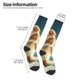 thumbnail image 2 of Naloa Starry Sky Cloud Cute Rabbit Thigh High Socks Extra Long Stretchy Sock Women Over Knee High Opaque Stocking Daily Wear, 2 of 6