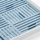 thumbnail image 5 of Cateissary Kitchen Sink Side Draining Board Coffee Scene Size Multi Shelf Tray Organizer  Organizadores de utensilios de cocina Azul L, 5 of 6