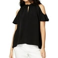thumbnail image 4 of Rachel Roy Womens ROY VANESSA Off the Shoulder Blouse, Orange, Small, 4 of 6
