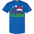 thumbnail image 3 of Inktastic Papa Claus with Christmas Santa Hat and Snowflakes T-Shirt, 3 of 5