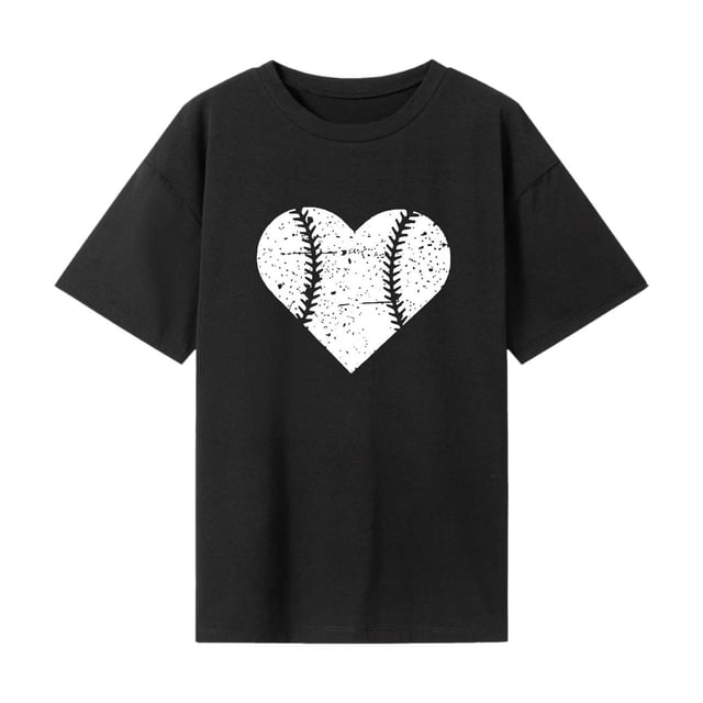 Camiseta de mujer Camiseta de cuello redondo Ropa deportiva suave Camiseta básica de ajuste regular para S