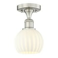 thumbnail image 7 of Innovations Lighting - White Venetian - 1 Light Semi-Flush Mount In Modern, 7 of 7